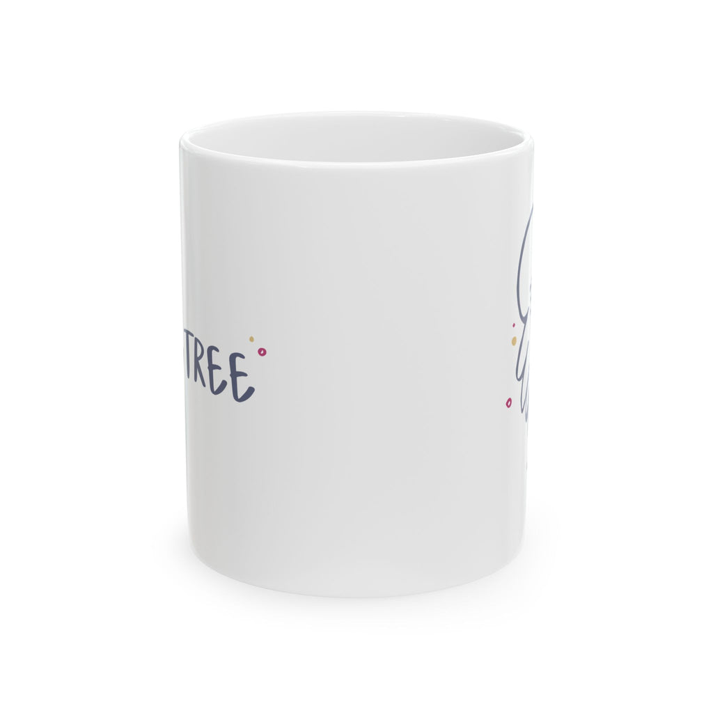 Cute Baby Tree Ceramic Mug — "Mum Tree" Sentimental Motherhood Gift (11oz, 15oz)