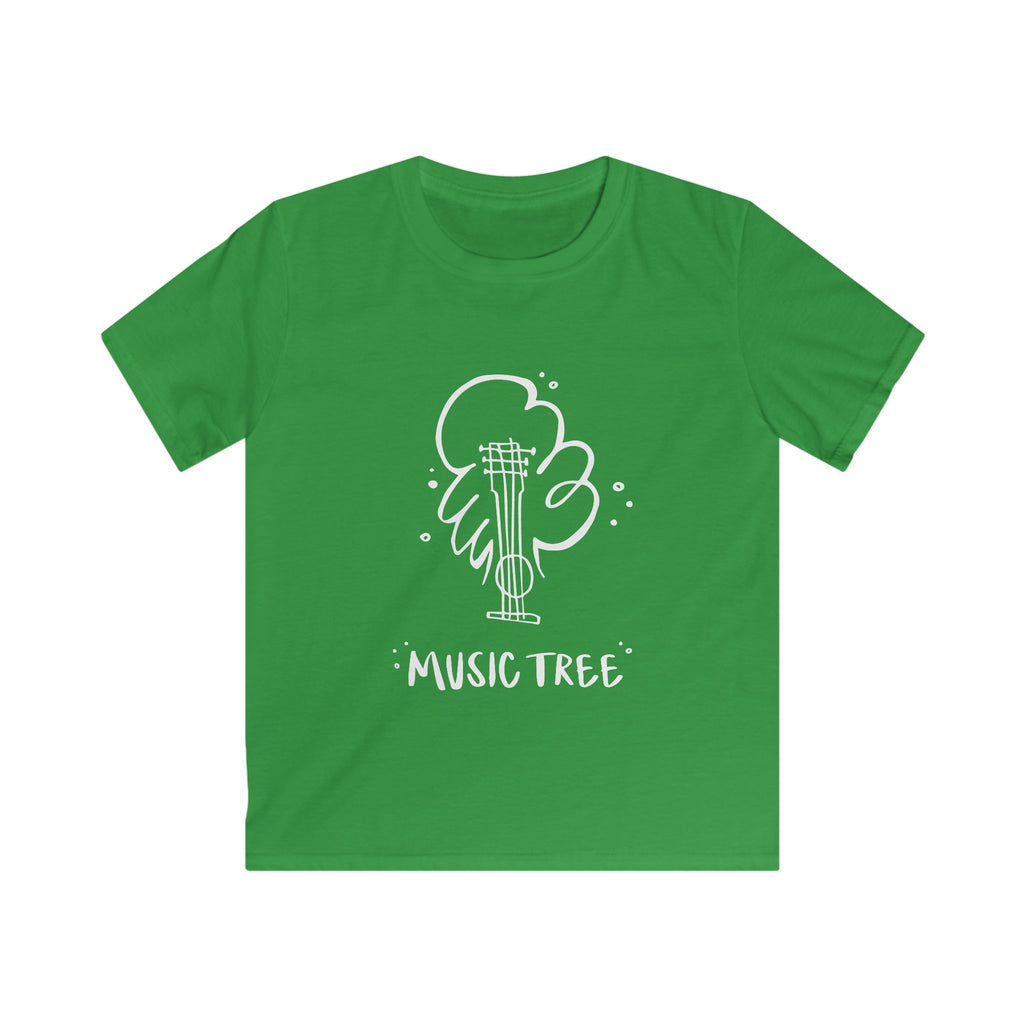 Kids T-Shirt — 'Music Tree' Graphic Tee for Young Musicians