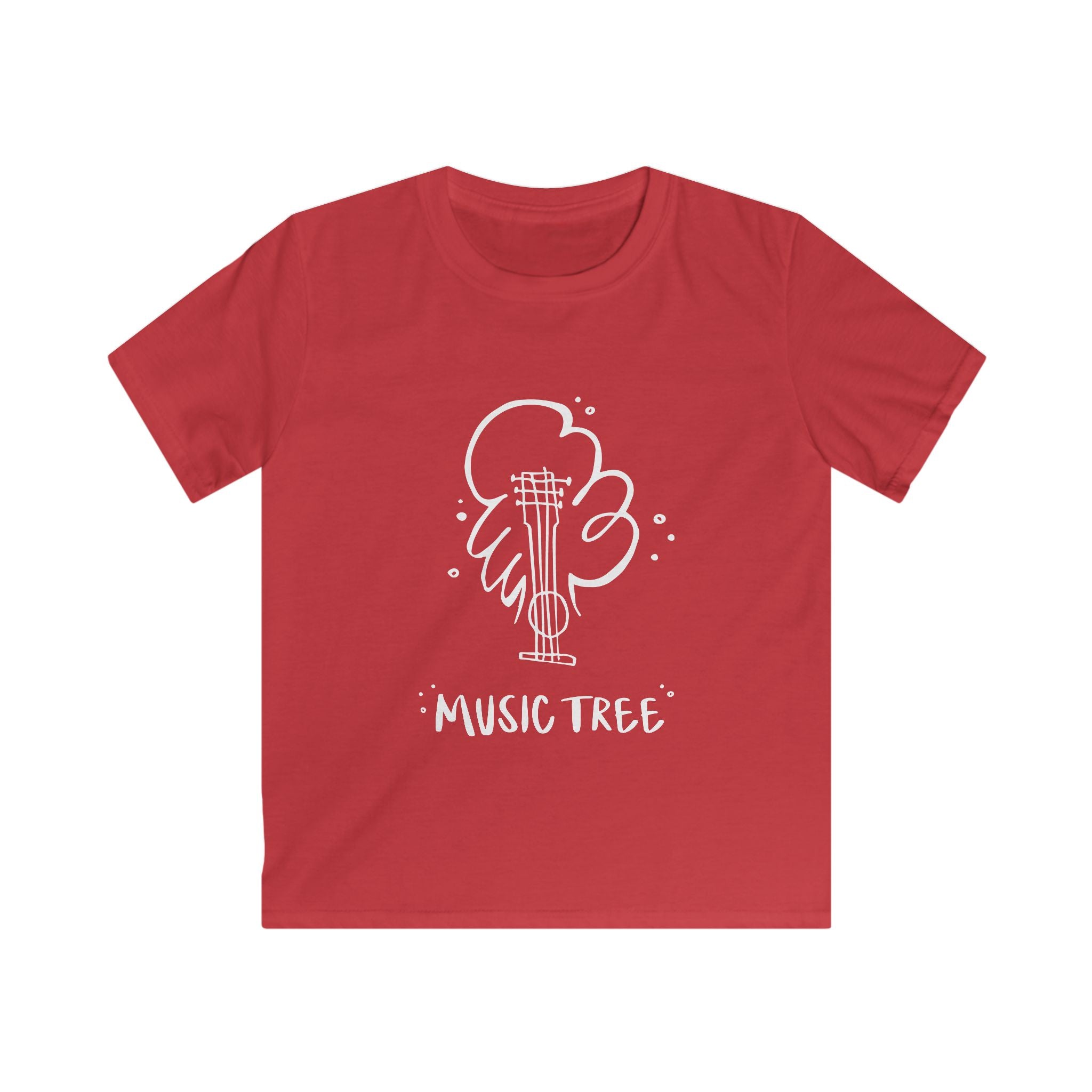 Kids T-Shirt — 'Music Tree' Graphic Tee for Young Musicians