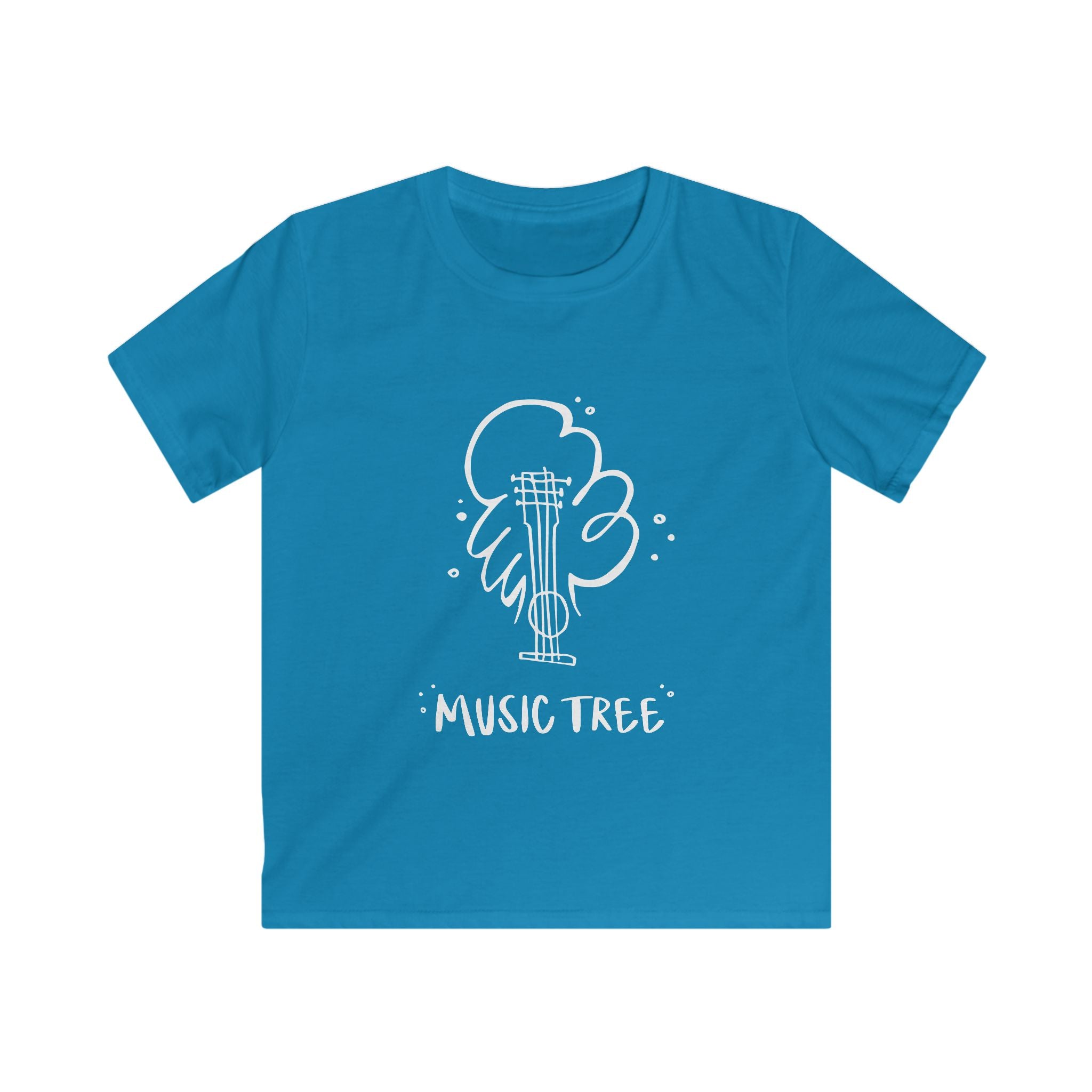 Kids T-Shirt — 'Music Tree' Graphic Tee for Young Musicians